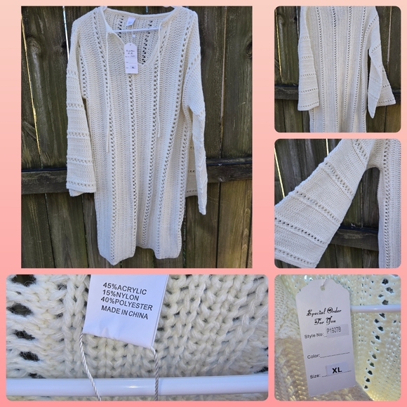 Dresses & Skirts - NWT Sweater Dress With Bell Sleeves